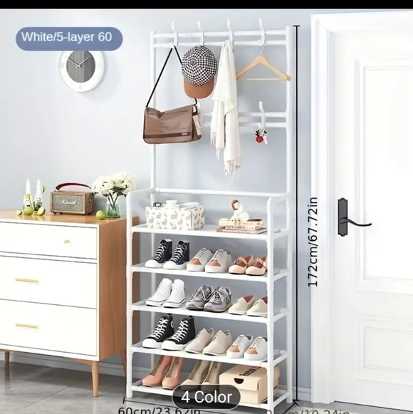 SHOE & CLOTHES RACK NWT - Picture 5 of 11